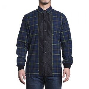 Crooks & Castles Plaid Button Down Shirt Size Medium